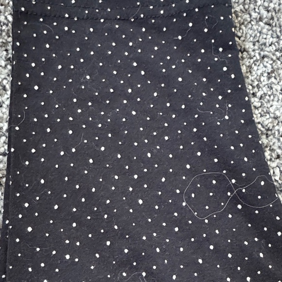 LC Lauren Conrad Black Polka Dot Leggings - Picture 3 of 3